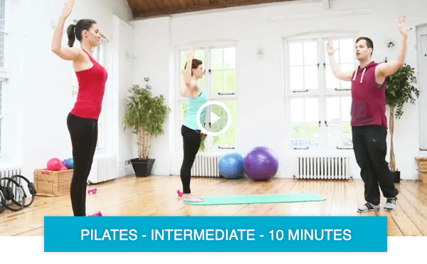Short Pilates workouts online