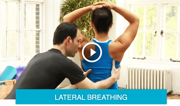 Pilates Lateral breathing